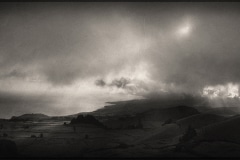 Faraway 5 (Açores, Pico do Carvão), photograph on handmade washi.